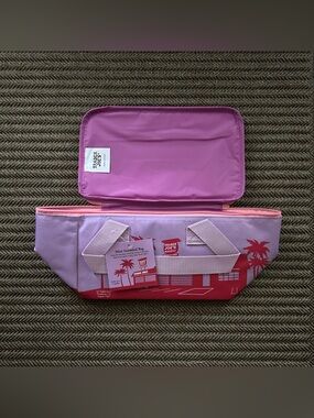 Trader Joe's Pink and Lavender Mini Insulated Bag